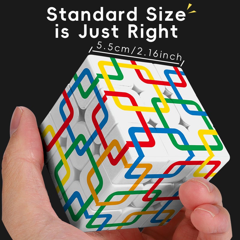 Uv Printed Personalized 3X3 Cube Square Network 3X3 Arrow 3X3 Tic-Tac-Toe Cube - Image 5